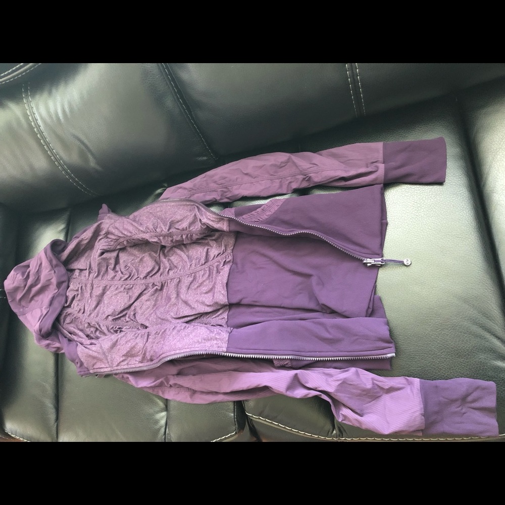 Lululemon Dance Studio Jacket Deep Zinfandel Size… - image 4